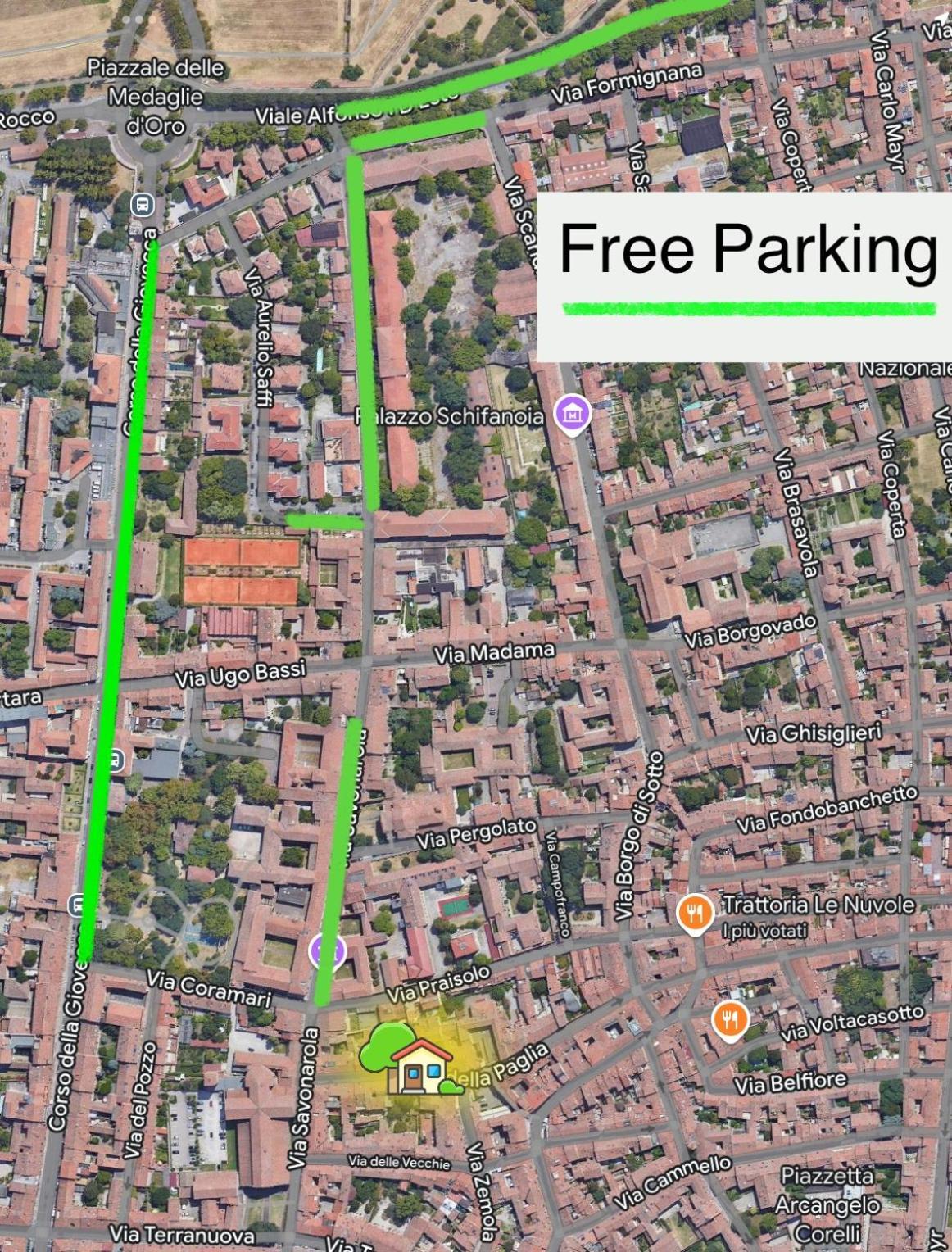 Апартаменты Oasi Rinascimentale Con Giardino In Centro Феррара Экстерьер фото